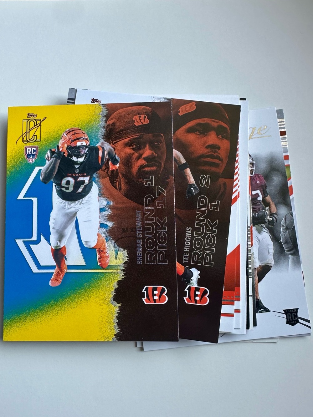 Topps & Panini Bengals Football Trading Cards